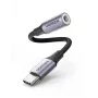 Ugreen 80154 matkapuhelinkaapeli musta, harmaa USB C 3,5mm