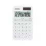 Taskulaskin CASIO SL-310YC tasku perus, 10-numeroinen, paristo/aurinko, valkoinen