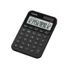Pöytälaskin CASIO MS-20YC — perusmalli, paristo-/aurinkoenergia, vero- ja voittolaskenta, musta
