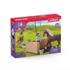 Eläin Schleich HORSE CLUB pesupaikka Emily & Luna