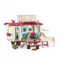 Asuntovaunu Schleich HORSE CLUB 42593 salaisiin kerhokokoontumisiin