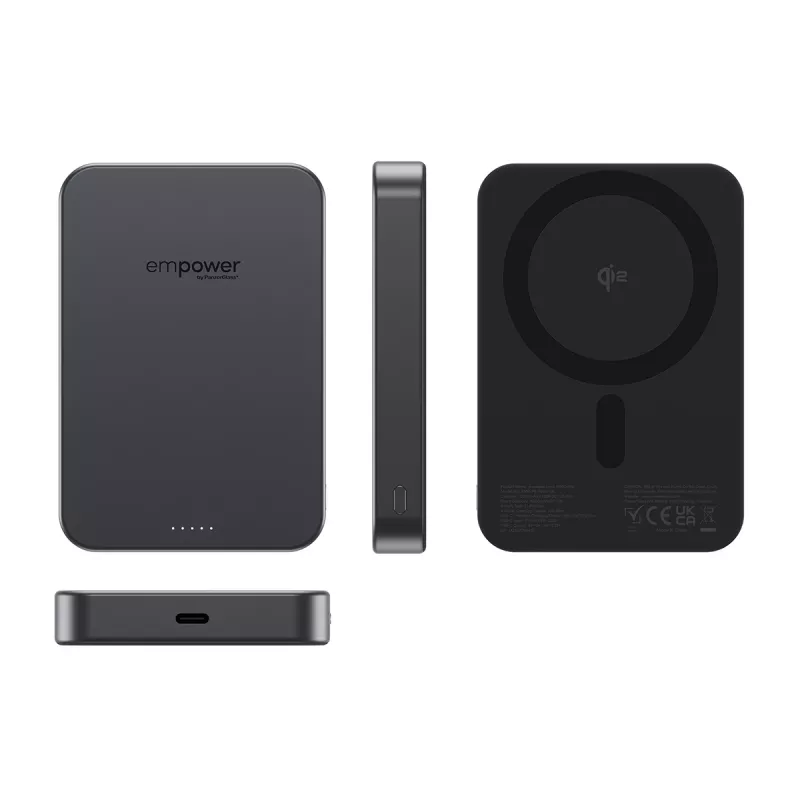 PanzerGlass empower™ kannettava varavirtalähde 10000mAh Space Black, 0,245 kg
