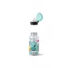 EMSA 518138 Kids Set Monster, 0,4 l juomapullo eväsrasialla, turkoosi