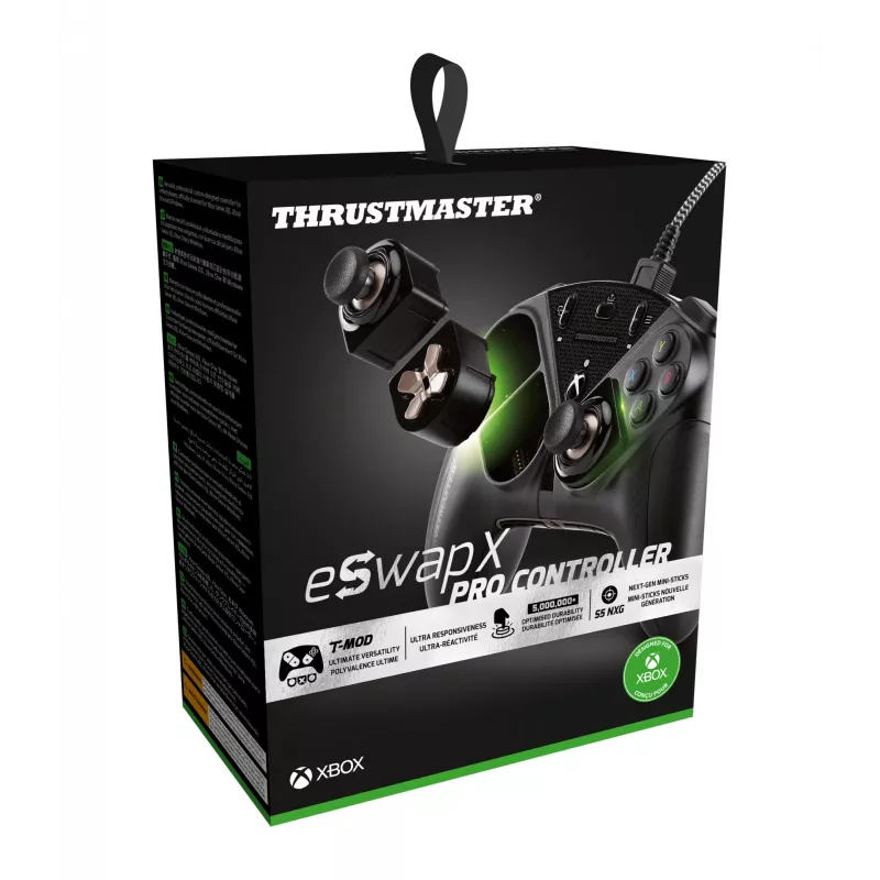 Thrustmaster eSwap Pro -ohjain Xbox One musta USB-peliohjain analoginen / digitaalinen Xbox One, Xbox Series S