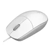 Johdollinen optinen hiiri Rapoo N100 valkoinen USB (18102)