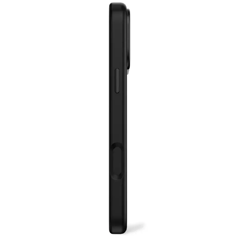Decoded silikoninen takakansi Apple iPhone 17 Pro Max — yhteensopiva 6,9 inch (17,5 cm), musta, mikrokuitu/PU