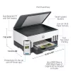 HP Smart Tank -tulostin, lämpömustesuihku, värillinen tulostus, 4800 x 1200 DPI, A4, suoratulostus, harmaa