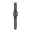 Ranneke Decoded Ultra Traction Strap älykelloon, musta, silikoni, 1 kpl