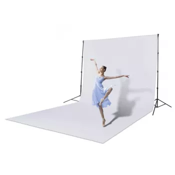 Tausta HAMA 00021161 polyesteri yksivärinen valkoinen, 2940 mm x 6000 mm
