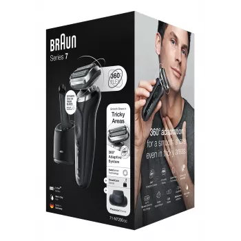 Braun Series 7 71-N7200cc -kalvoterätrimmeri musta