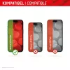 Displex näytönsuoja + kotelo Apple iPhone 15 Pro Max, Eco-asennuskehys, naarmuuntumaton
