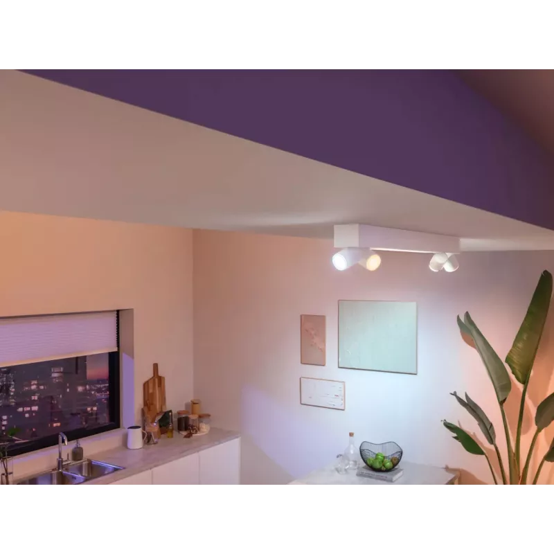 Philips Hue White and colour ambience Centris 4-spot-kattovalaisin