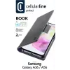 Cellularline Book - Galaxy A36/A56 kirjakotelo korttipaikalla ja magneettisulkimella