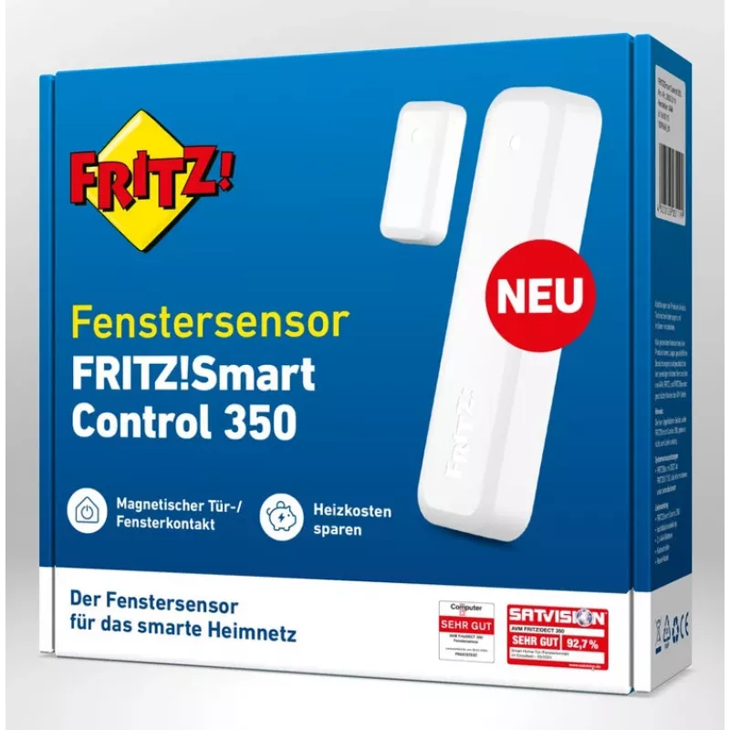 FRITZ Smart Control 350 ovi-/ikkuna-anturi langaton ovi/ikkuna valkoinen