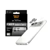 PanzerGlass Fender kameransuojus iPhone 17 Pro Max — silikoni, hopea, naarmu- ja iskunkestävä