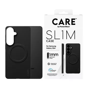Suojakotelo PanzerGlass CARE SL1M Samsung Galaxy S26+:lle musta (CR06231)
