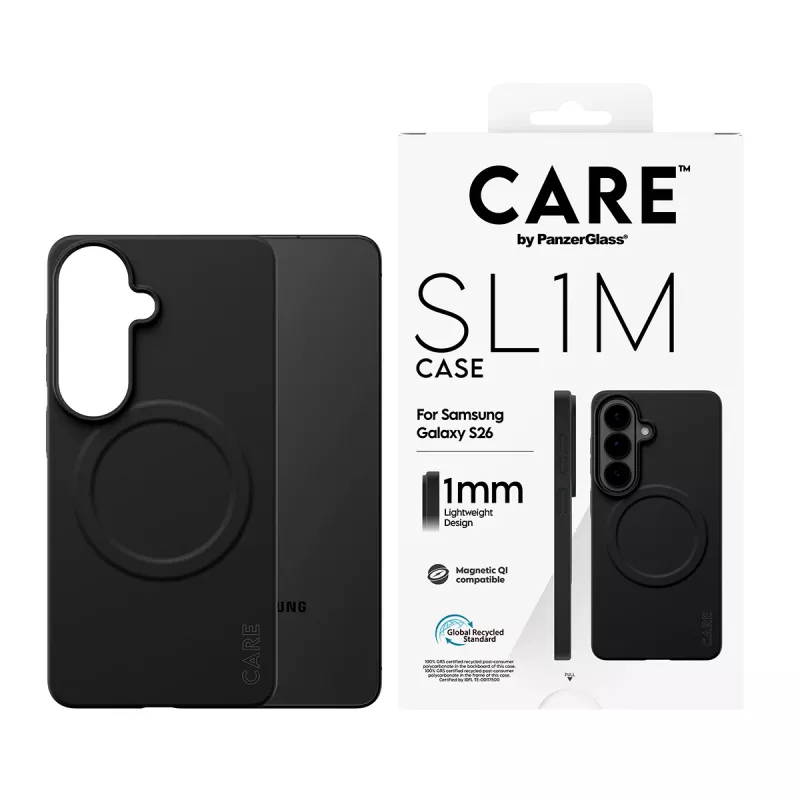 Suojakotelo PanzerGlass CARE SL1M Samsung Galaxy S26, musta