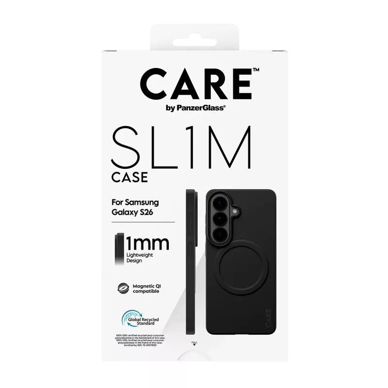Suojakotelo PanzerGlass CARE SL1M Samsung Galaxy S26, musta