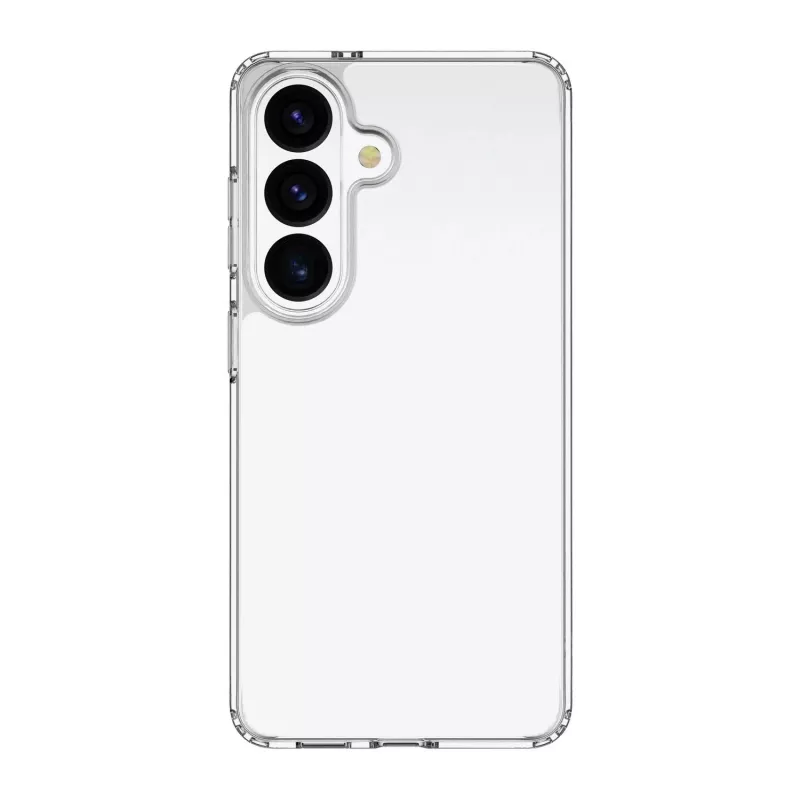 Cellularline Clear Protect - Galaxy S26 kova kotelo kumireunoilla