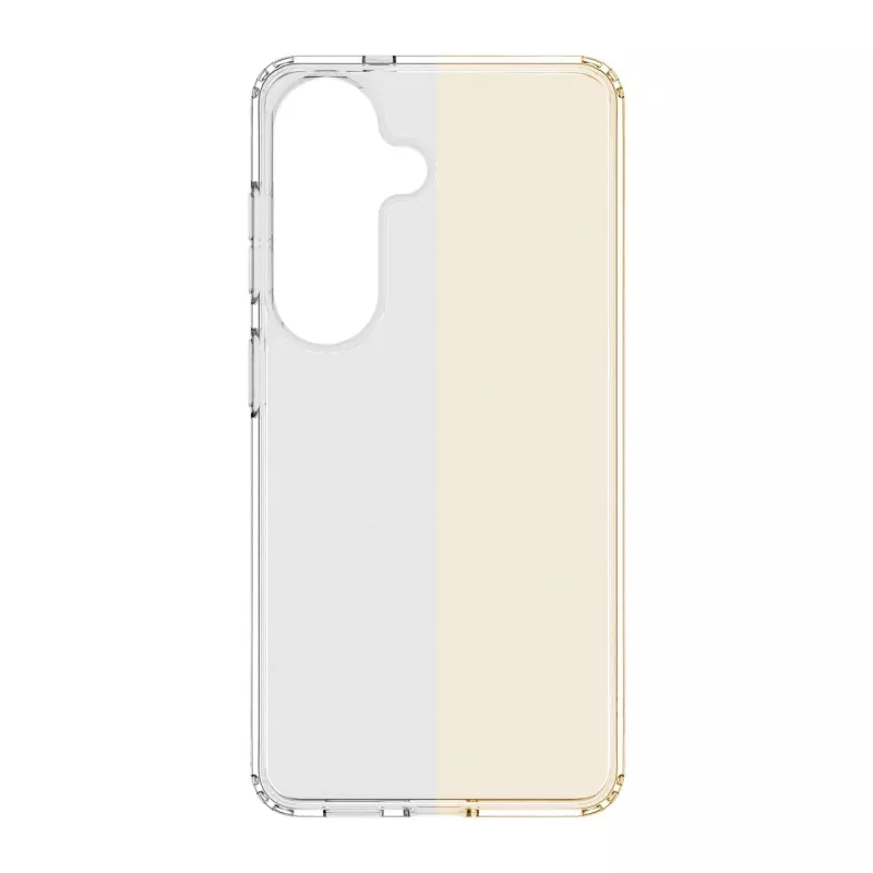 Cellularline Clear Protect - Galaxy S26 kova kotelo kumireunoilla