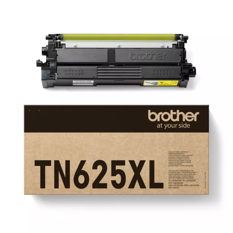Brother TN-625XLY värikasetti, keltainen