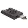 HDD Cage DeLOCK 47070 rack-yhteensopiva metalli 100 mm leveys