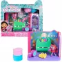 Gabbys Dollhouse, Groovy musiikkihuone Daniel James Catnip -figuurilla, 2 tarviketta, 2 huonekalut, 2 toimitusta, lastenlelu yli 3-vuotiaille