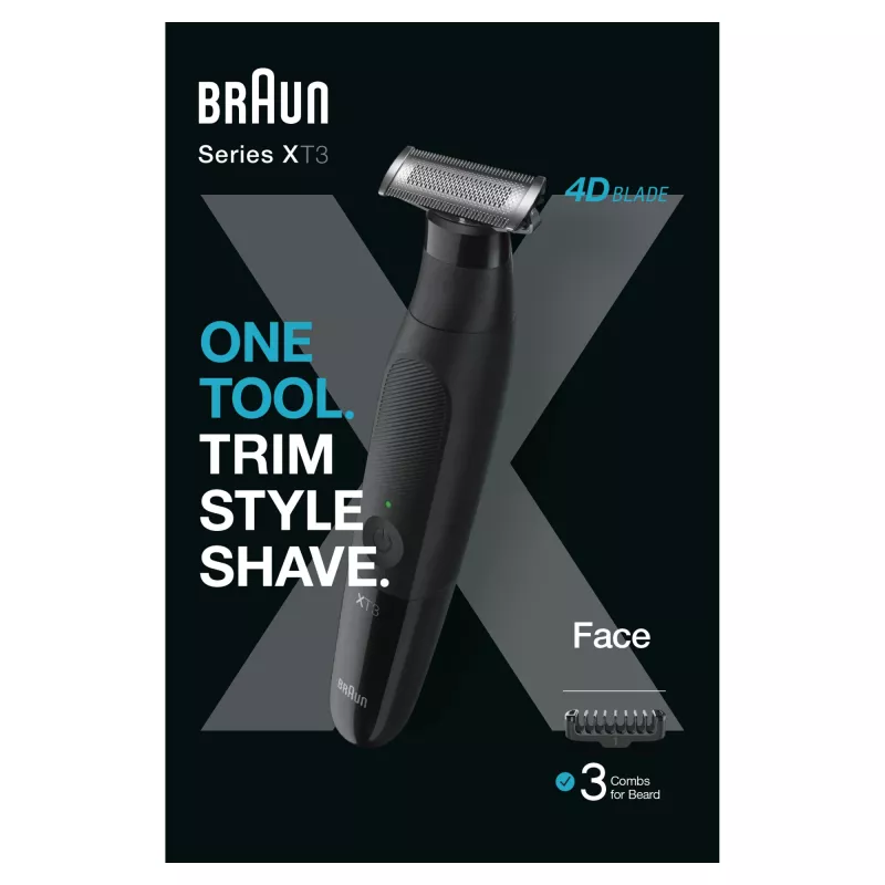 Braun XT3100 musta nikkeli-metallihydridi (NiMH)
