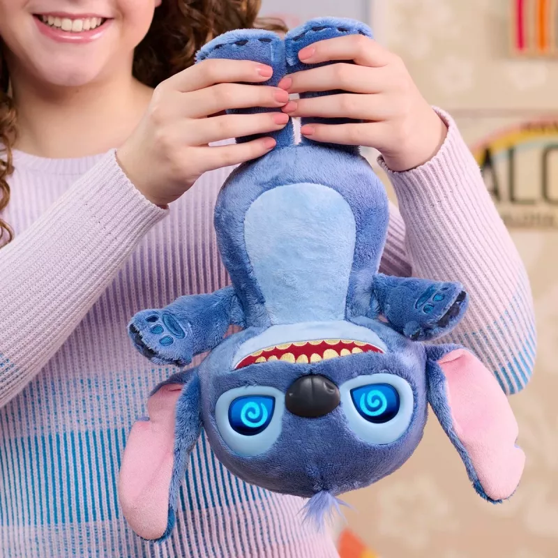 Just Play Disney Stitch – Many Moods Stitch, hahmo, 3 vuosi/vuotta, interaktiivinen, äänellä, AA