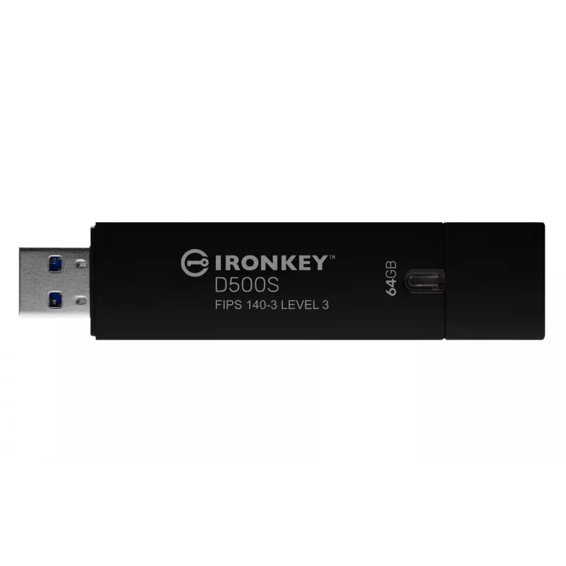 USB-muistitikku Kingston Technology IronKey 64GB D500S FIPS 140-3 AES-256