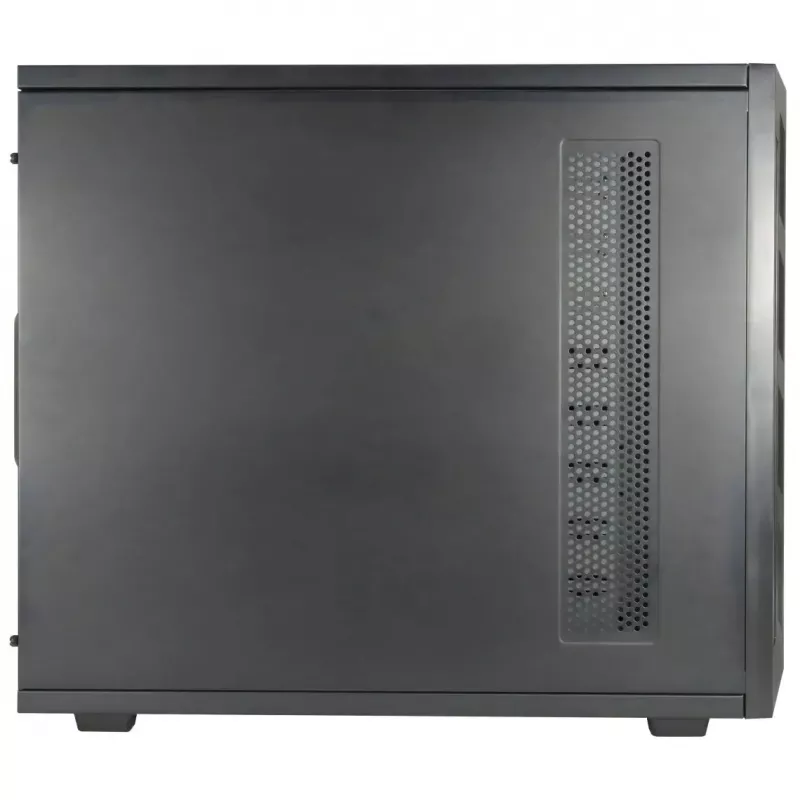 Tietokonekotelo INTER-TECH 88887382 Micro Tower musta — Micro Tower, tukee ATX/EATX/SSI EEB/Micro ATX/Mini-ITX, 7×3,5 inch paikkaa, 2×2,5 inch paikkaa, 10×5,25 inch paikkaa, 2×USB 3.2 Gen1