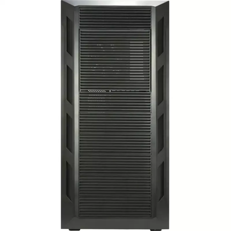 Tietokonekotelo INTER-TECH 88887382 Micro Tower musta — Micro Tower, tukee ATX/EATX/SSI EEB/Micro ATX/Mini-ITX, 7×3,5 inch paikkaa, 2×2,5 inch paikkaa, 10×5,25 inch paikkaa, 2×USB 3.2 Gen1