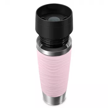 EMSA Travel Mug Waves Grande 500 ml pinkki, ruostumaton teräs