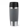EMSA Travel Mug Classic 360 ml harmaa ruostumaton teräs -matkamuki