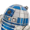 4D Build, Star Wars R2-D2 pahvimallirakennussarja 201 osaa | Star Wars lelu työpöytäkoriste | rakennuslelu | 3D-mallirakennussarjat aikuisille ja nuorille 12-vuotiaasta alkaen