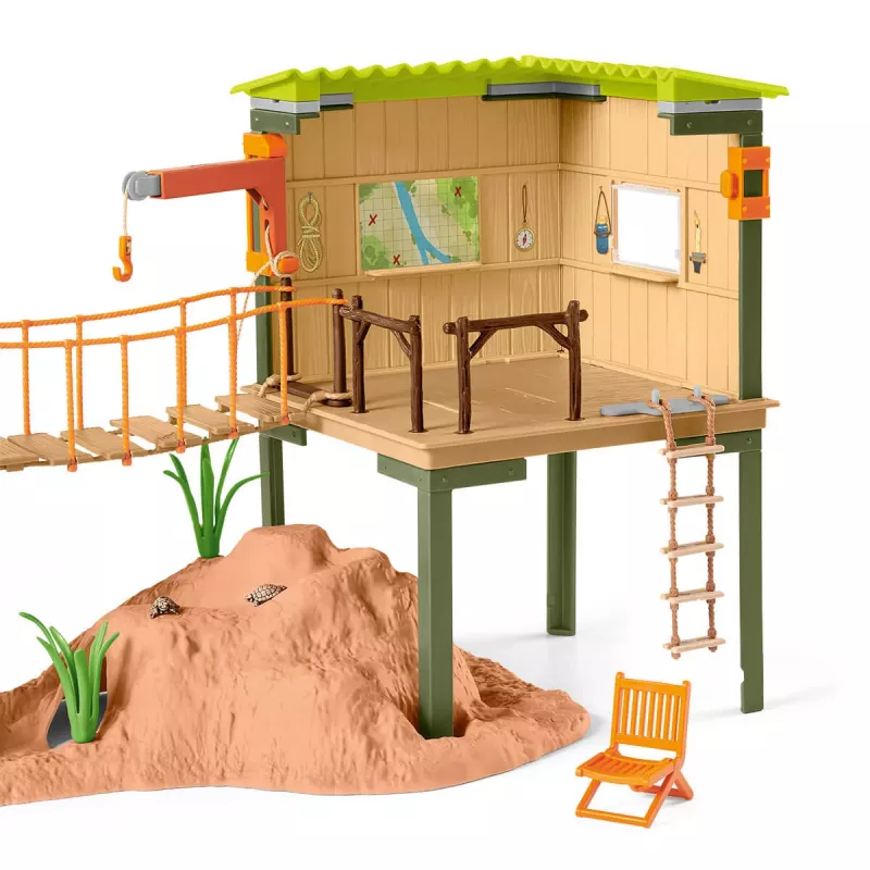 Zoo schleich WILD LIFE rangern seikkailuasema monivärinen 3-8 vuotta