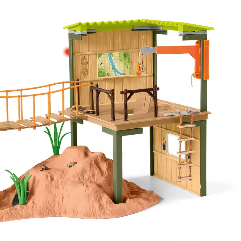 Zoo schleich WILD LIFE rangern seikkailuasema monivärinen 3-8 vuotta