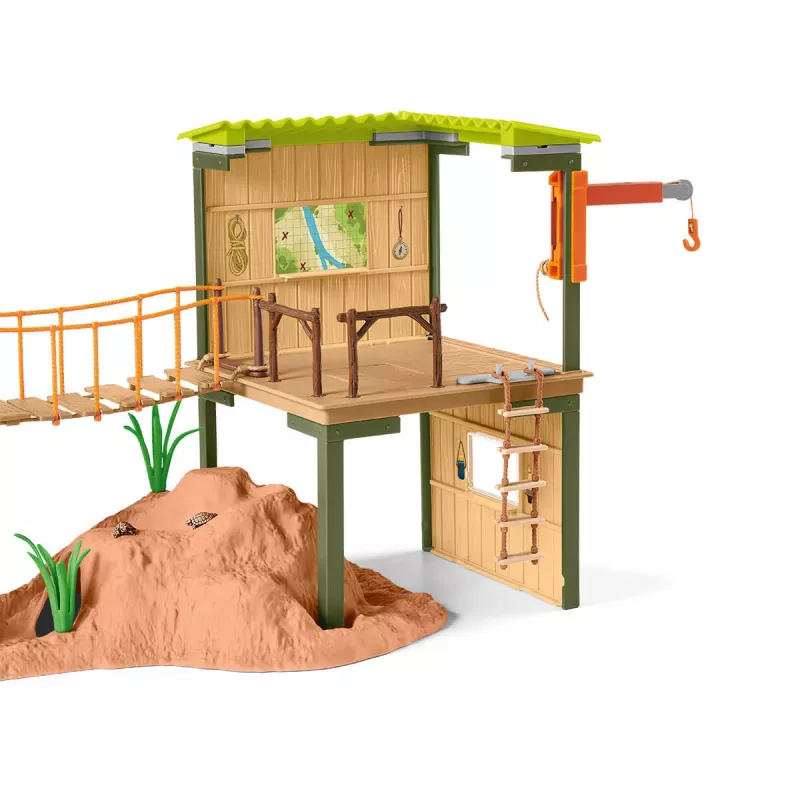 Zoo schleich WILD LIFE rangern seikkailuasema monivärinen 3-8 vuotta