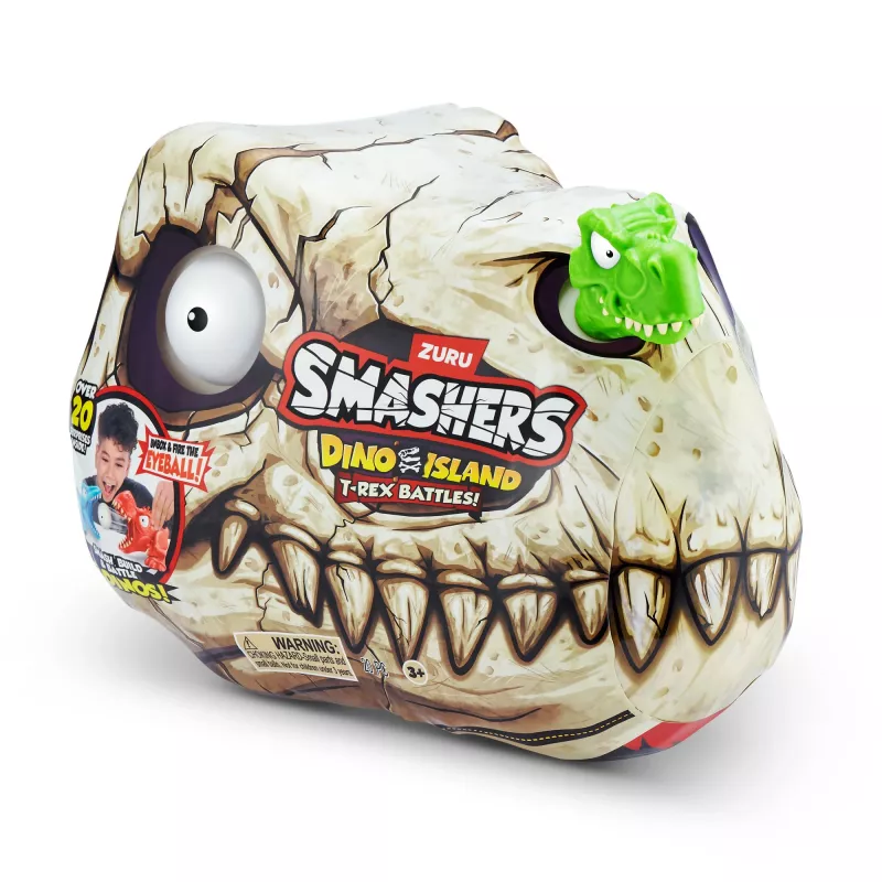 Zuru Smashers T‑Rex Battles -pelihahmo – keräiltävä dinosaurustoimintahahmo, lajitellut mallit