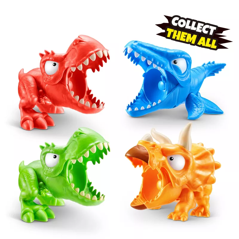 Zuru Smashers T‑Rex Battles -pelihahmo – keräiltävä dinosaurustoimintahahmo, lajitellut mallit