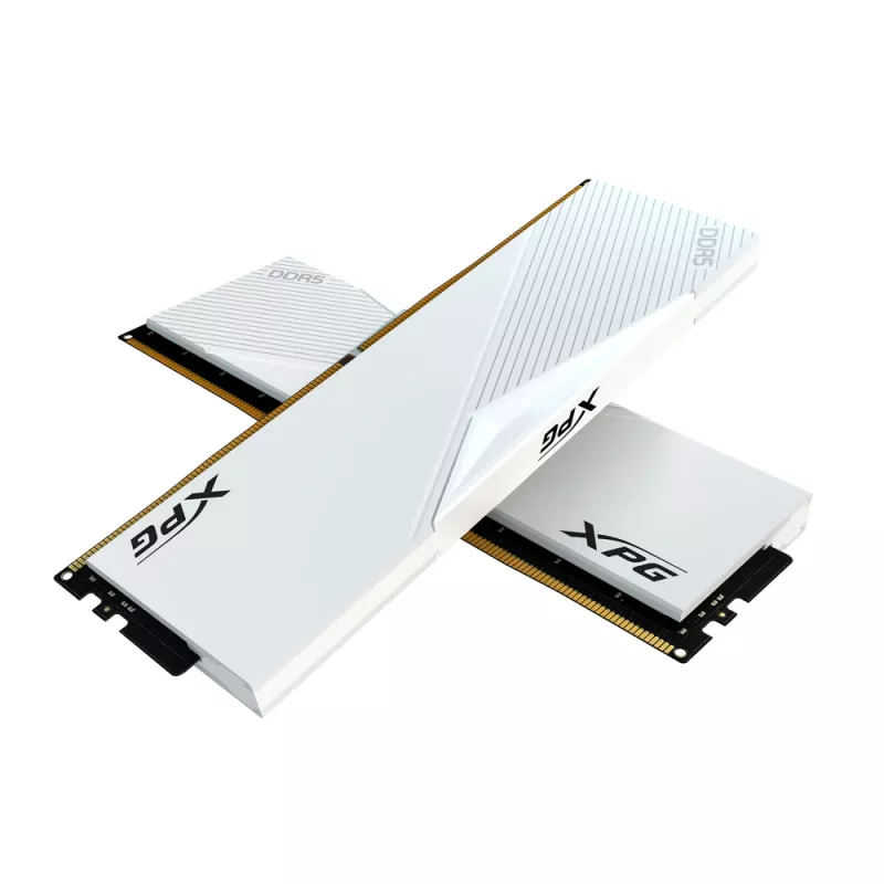 DIMM 32 GB DDR5-6000 (2x 16 GB) dual-kit (valkoinen, AX5U6000C3016G-DCLARWH, Lancer RGB, INTEL XMP)