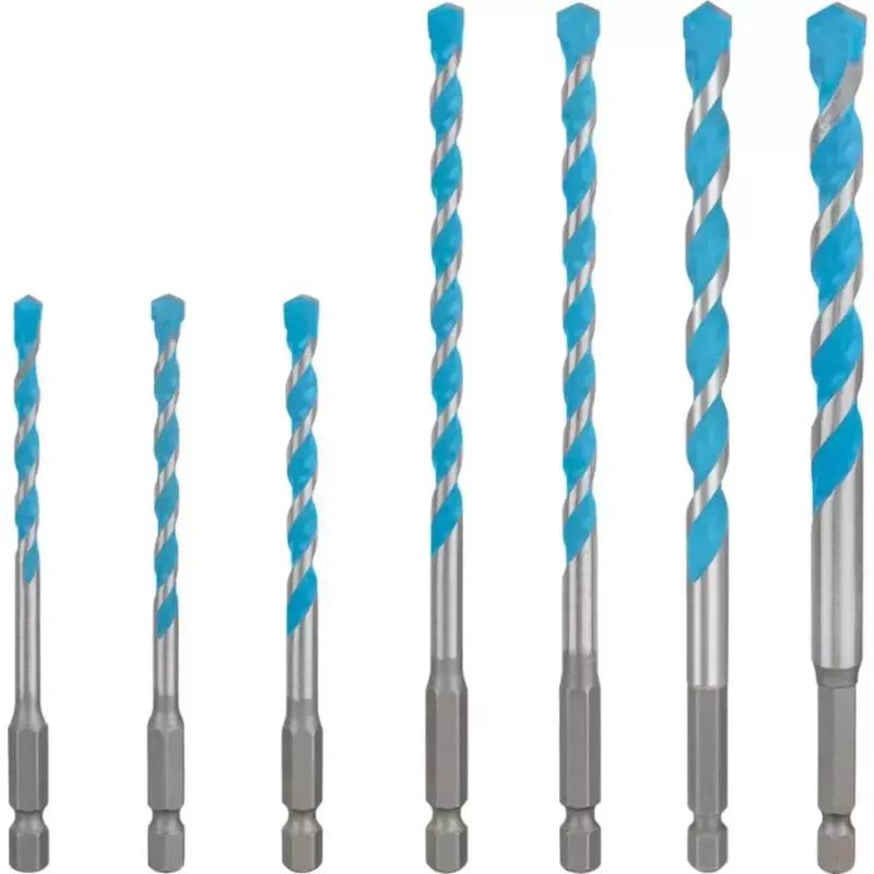 Poranteräsarja Bosch EXPERT HEX-9 MultiConstruction, 7 kpl (Ø5, 5.5, 6, 7, 8, 10 mm)