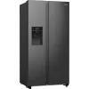 Hisense RS5P535NTFE side-by-side-jääkaappi vapaasti seisova 566 L musta