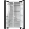 Hisense RS5P535NTFE side-by-side-jääkaappi vapaasti seisova 566 L musta