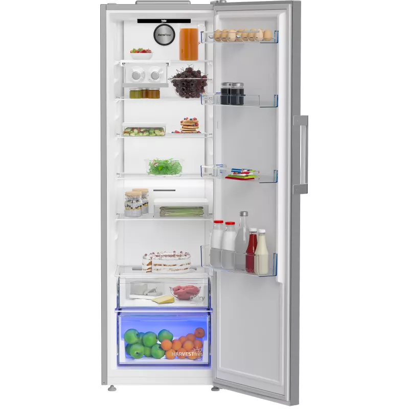 Beko B3RMLNE444HXB jääkaappi vapaasti seisova 365 L ruostumaton teräs