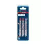 Bosch 2 608 900 565 pistosaha-/puukkosaha-/reciprosahanterä pistosahanterä kovametalli 3 kpl
