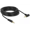 Audiokaapeli 3,5 mm M/M DeLOCK 83760 5 m musta