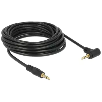 Audiokaapeli 3,5 mm M/M DeLOCK 83760 5 m musta