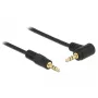 Audiokaapeli 3,5 mm M/M DeLOCK 83760 5 m musta