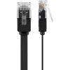 Verkkokaapeli Goobay 95380 RJ-45 Cat6 1 m musta